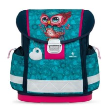 Iskolatáska, fémcsat, BELMIL "Classy Cute Owl", bagoly
