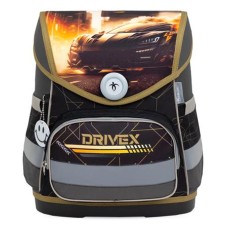 Iskolatáska, mágneszárral, BELMIL "Compact Drivex", versenyautó