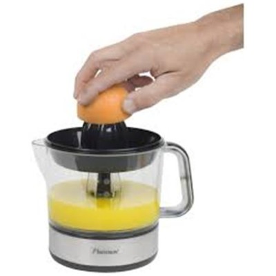 Citrus facsaró, 0,7 l, BESTRON, fekete-inox