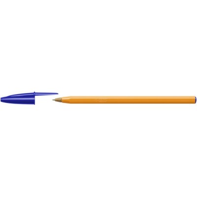 Golyóstoll, 0,3 mm, kupakos, BIC "Orange Original Fine", kék