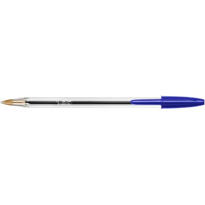 Golyóstoll, 0,32mm, kupakos, BIC "Cristal Original", kék