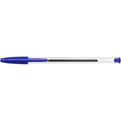 Golyóstoll, 0,32mm, kupakos, BIC "Cristal Original", kék