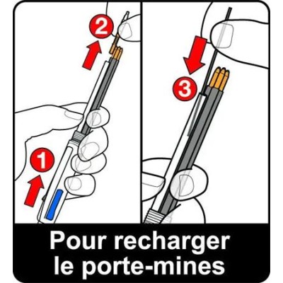 Golyóstoll, háromszínű, nyomósirónnal egyben, BIC "4 Colours" + grafitbél