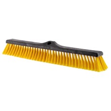 Tolóseprű, beltéri, műanyag, 60 cm, BONUS "Bollox", sárga