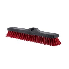 Tolóseprű, kültéri, műanyag, 40 cm, BONUS "Müddox" piros