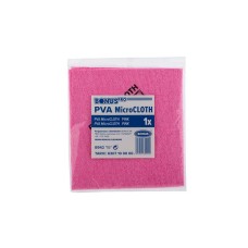 Törlőkendő, mikroszálas, univerzális, 40x34 cm, BONUS "PVA MicroCLOTH", pink