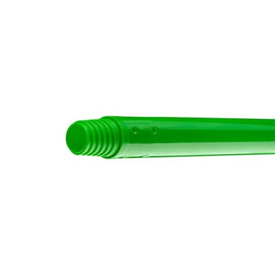 Nyél, menetes, alukróm, 140 cm, BONUS "Heavy Duty", zöld