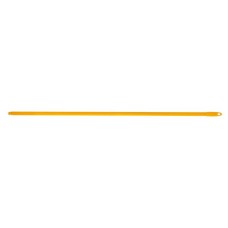 Nyél, menetes, alukróm, 140 cm, BONUS "Heavy Duty", sárga