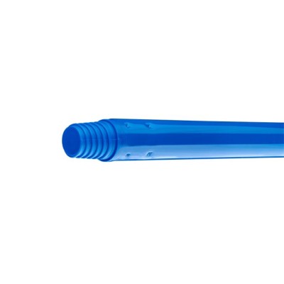Nyél, menetes, alukróm, 140 cm, BONUS "Heavy Duty", kék