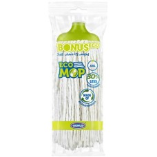 Felmosófej, pamut, XXL méret, BONUS "CottonMOP", fehér
