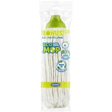 Felmosófej, pamut, XL méret, BONUS "CottonMOP", fehér