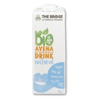 Növényi ital, bio, dobozos, 1 l, THE BRIDGE, zab