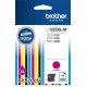 LC525XLM Tintapatron DCP-J100, J105 nyomtatóhoz, BROTHER, magenta, 1300 oldal