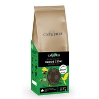 Kávé, pörkölt, őrölt, 200 g, CAFE FREI "Rio De Janeiro-i Rumoscsoki"