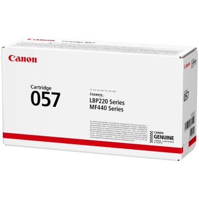 CRG-057 Lézertoner LBP 223DW, MF445DNWF nyomtatóhoz, CANON, fekete, 3,1k