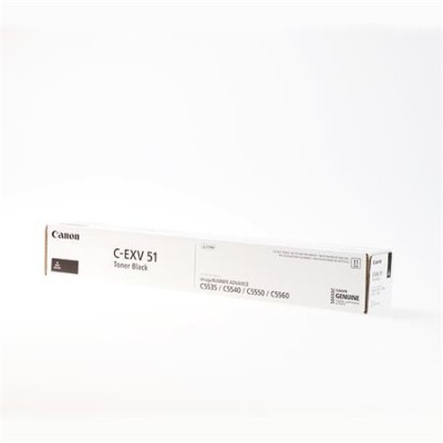 C-EXV51 Fénymásolótoner iRAC5535i fénymásolóhoz, CANON, fekete, 69k