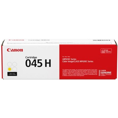 CRG-045HY Lézertoner LBP613Cdw, LBP611Cn, MF635Cx nyomtatókhoz, CANON, sárga, 2,2k