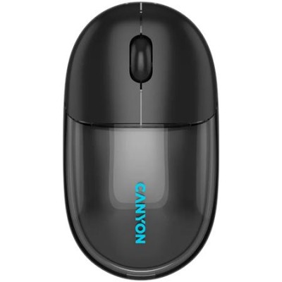 Egér, vezeték nélküli, dual-mode kapcsolat, optikai, CANYON "OnClick 24", fekete