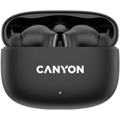 Fülhallgató, TWS vezeték nélküli, Bluetooth 5.4, CANYON "OnGo 9", fekete Fülhallgató, TWS vezeték nélküli, Bluetooth 5.4, CANYON "OnGo 9", fekete
