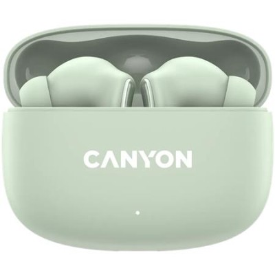 Fülhallgató, TWS vezeték nélküli, Bluetooth 5.4, CANYON "OnGo 9", zsálya Fülhallgató, TWS vezeték nélküli, Bluetooth 5.4, CANYON "OnGo 9", zsálya