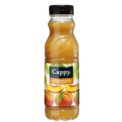 Gyümölcsital, 50,7%, 0,33 l, CAPPY őszibarack mix