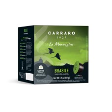 Kávékapszula, Dolce Gusto® kompatibilis, 16 db, CARRARO "Brasile"