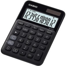 Számológép, asztali, 12 számjegy, CASIO, "MS 20 UC", fekete