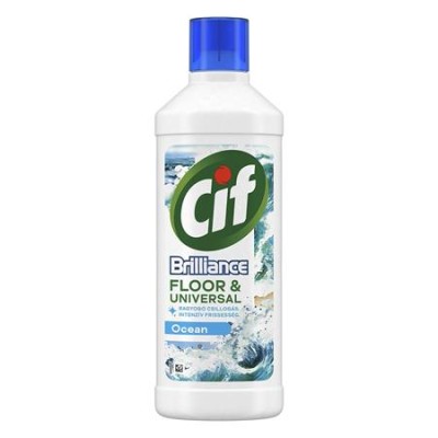 Általános folyékony tisztítószer, 1,1 L, CIF "Brilliance", óceán