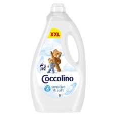 Öblítő, 3 l, COCCOLINO "Sensitive&Soft"