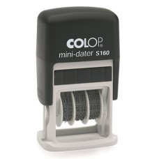 Dátumbélyegző, COLOP "S 160", kék párna
