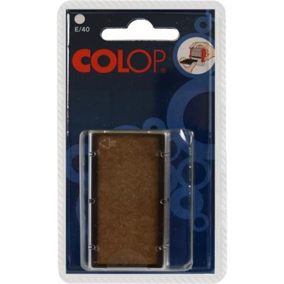 Bélyegző cserepárna, 2 db/bliszter, COLOP "E/40", natúr