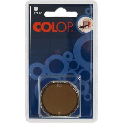 Bélyegző cserepárna, 2 db/bliszter, COLOP "E/R30", natúr