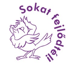 Bélyegző, motivációs, Sokat fejlődtél!, COLOP "N43-kék", lila