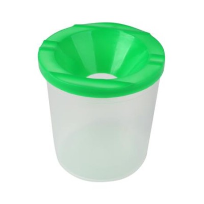 Ecsettál, műanyag, fedéllel, COOL BY VICTORIA, vegyes színek