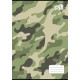 Füzet, tűzött, A4, kockás, 32 lap, COOL BY VICTORIA "Camouflage", "87-32"