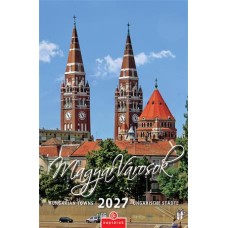 Naptár, fali, CSG, "Magyar Városok"