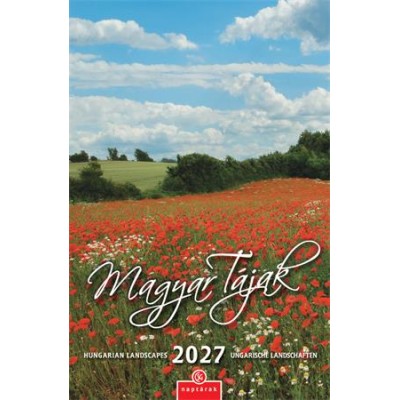 Naptár, fali, CSG, "Magyar Tájak"