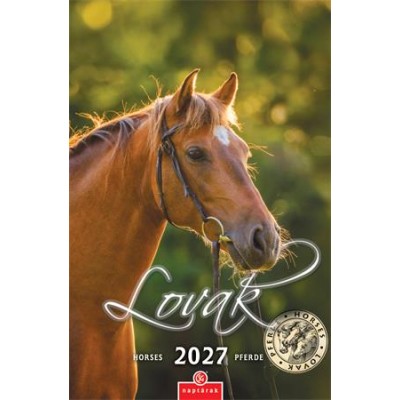 Naptár, fali, CSG "Lovak"