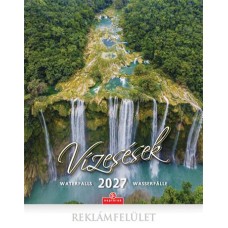 Naptár, fali, CSG "Vízesések"
