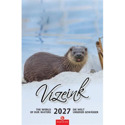 Naptár, fali, CSG, "Vizeink Világa"