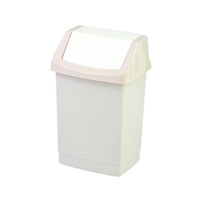 Billenős szemetes, 25 l, CURVER "Click-It", szavanna