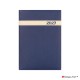 Naptár, tervező, A5, napi, DAYLINER, "The Boss", kék