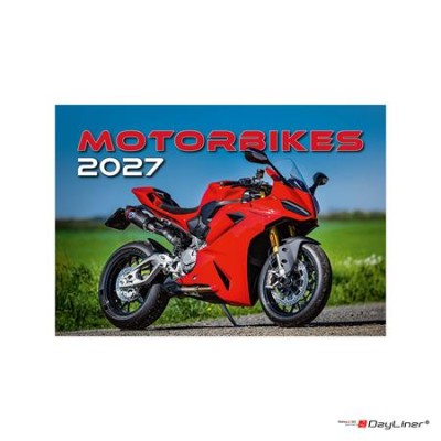 Naptár, fali, DAYLINER, "Motorbikes"