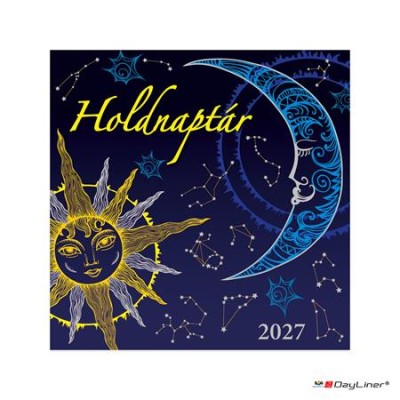 Naptár, fali, DAYLINER, "Holdnaptár"