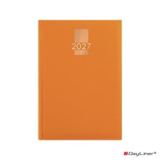 Naptár, tervező, A5, napi, DAYLINER, "MyPastel", narancs