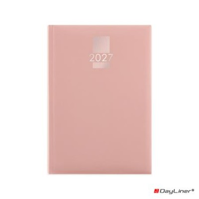 Naptár, tervező, A5, napi, DAYLINER, "MyPastel", púder