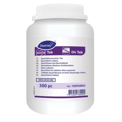 Klórtabletta, 300 db, SUMA D4