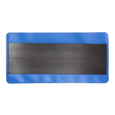 Logisztikai zseb, mágneses, 160×80 mm, PVC, DJOIS, kék
