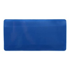Logisztikai zseb, mágneses, 160×80 mm, PVC, DJOIS, kék