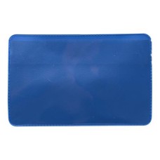 Logisztikai zseb, öntapadó, 100×60 mm, PVC, DJOIS, kék